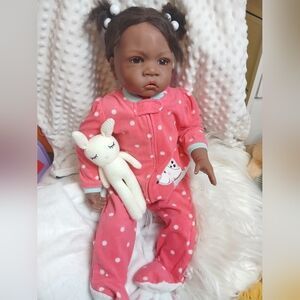 Cloth/Vinyl Ashton Drake Reborn Doll Toddler Baby Girl Kids Collectable Therapy